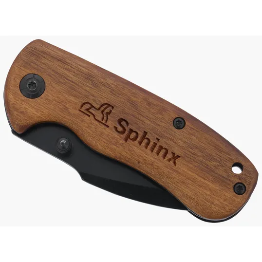 Starline Dune Folding Knife with Rose Wood Handle — view 3