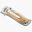 Starline Lance Folding Knife with Olive Wood Handle — view 10