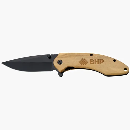 Starline Spire Folding Knife with Olive Wood Handle — view 8