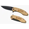 Starline Spire Folding Knife with Olive Wood Handle — view 2
