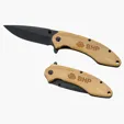 Starline Spire Folding Knife with Olive Wood Handle — view 7