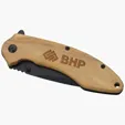 Starline Spire Folding Knife with Olive Wood Handle — view 9