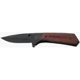 Starline Honed Folding Knife with Red Vine Wood Handle — view 4