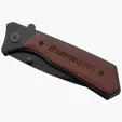 Starline Honed Folding Knife with Red Vine Wood Handle — view 9