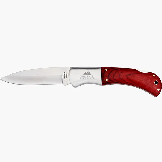 Starline Rustic Wood Handle Knife — view 2