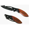 Starline Trail Wood Folder with Stainless Steel Construction