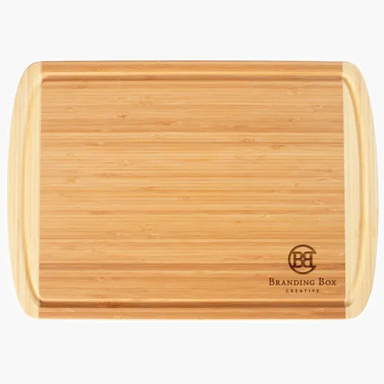 Totally Bamboo Kona Groove Cutting & Serving Board