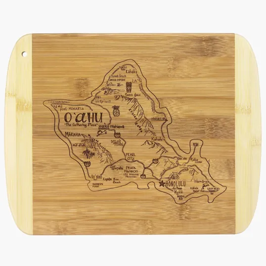 Totally Bamboo Oahu Serving & Cutting Board