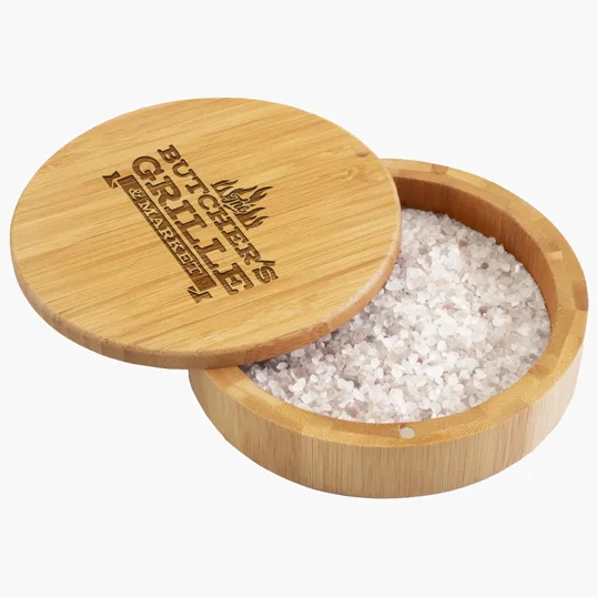 Totally Bamboo Barkeeper's Salt Box