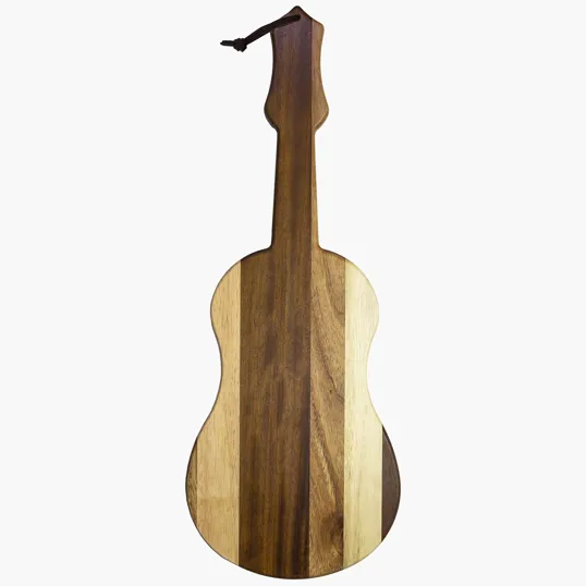 Rock & Branch® Shiplap Series Ukulele Shaped Wood Serving and Cutting Board