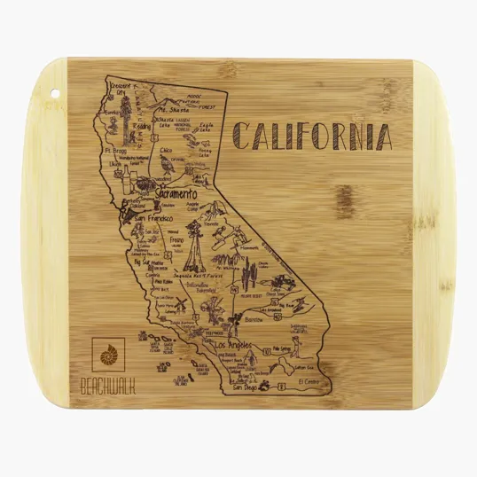 Totally Bamboo California Serving & Cutting Board