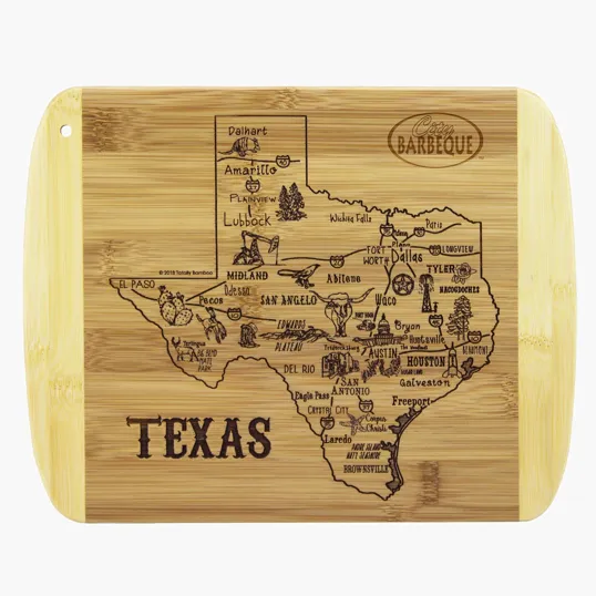 Totally Bamboo Texas Serving & Cutting Board
