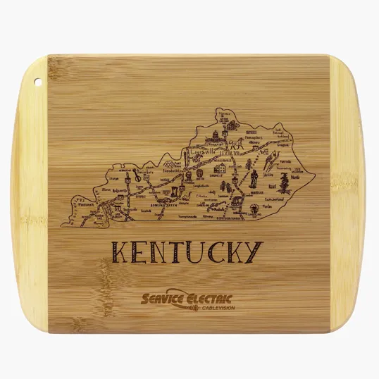 Totally Bamboo Kentucky Serving and Cutting Board