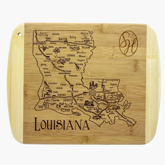 Totally Bamboo Louisiana Serving & Cutting Board