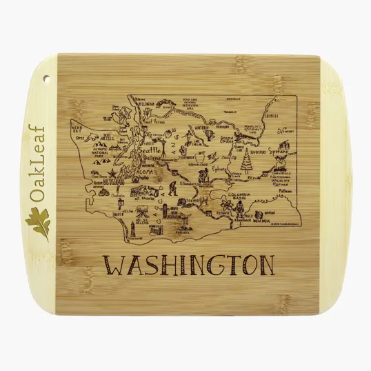 Totally Bamboo Washington Cutting and Serving Board