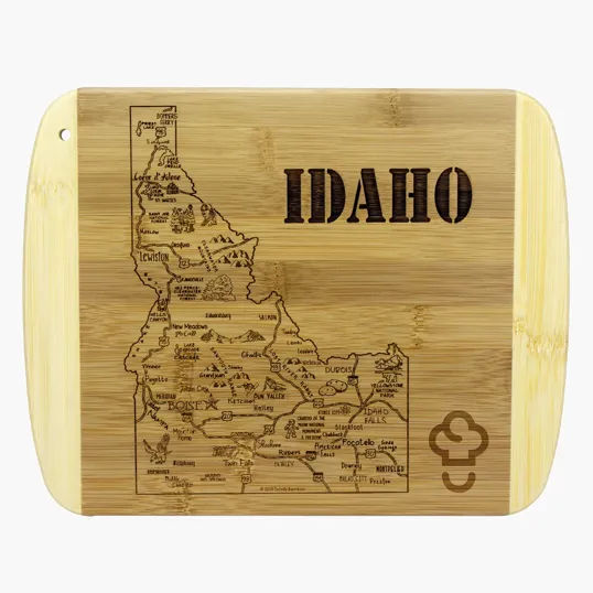 Totally Bamboo Idaho Serving & Cutting Board