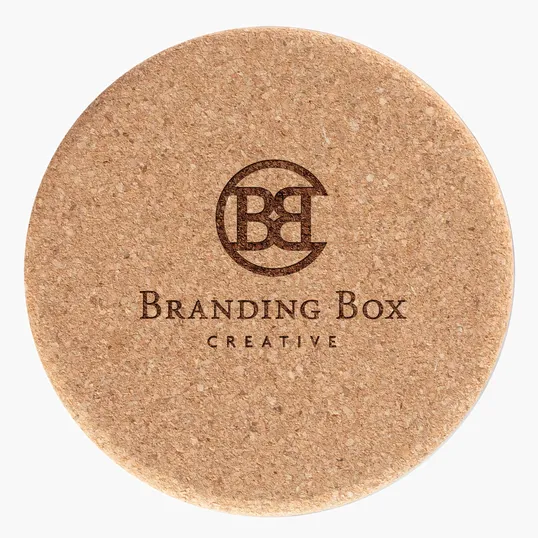 Totally Bamboo 4" Extra-thick Cork Coaster