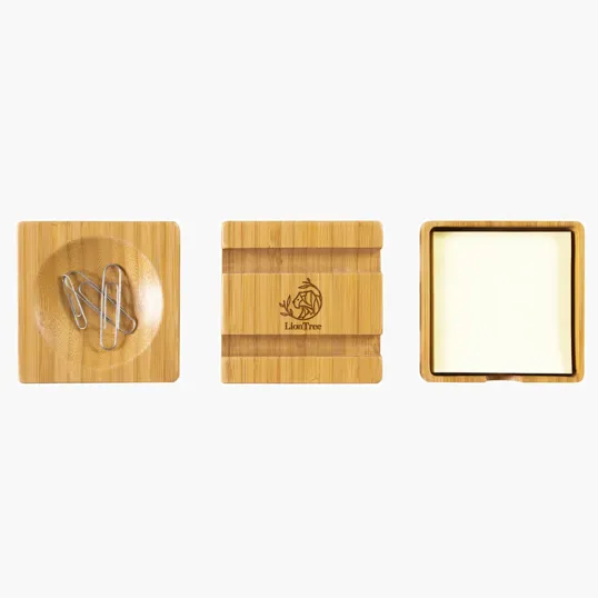 Totally Bamboo 3-Piece Desk Organization Set