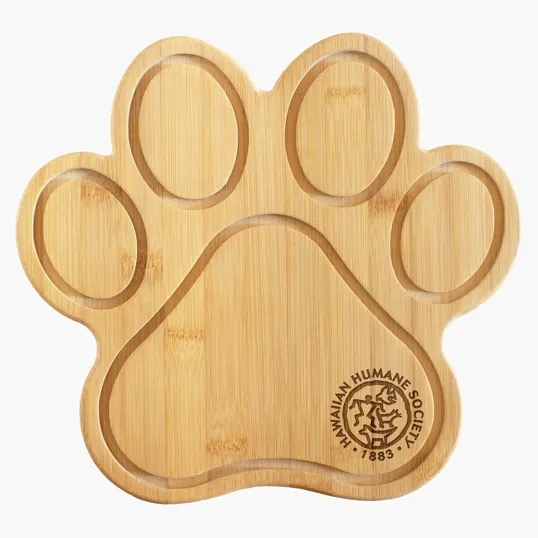 Totally Bamboo Paw Cutting & Serving Board