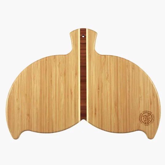 Totally Bamboo Whale Tail Cutting & Serving Board