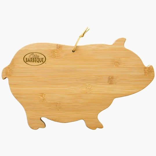 Totally Bamboo Pig Shaped Cutting & Serving Board