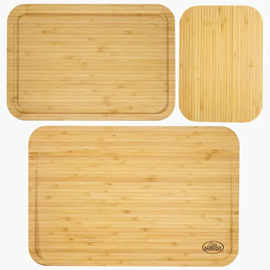Totally Bamboo 3-Piece Cutting & Serving Board Set