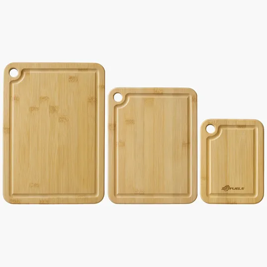 Totally Bamboo 3-Piece Cutting & Serving Board Set