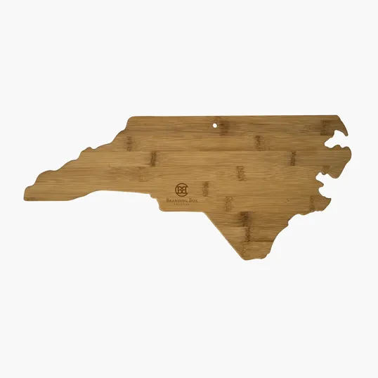 Totally Bamboo North Carolina State Cutting and Serving Board
