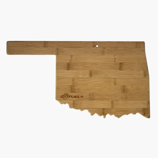 Oklahoma State Cutting and Serving Board