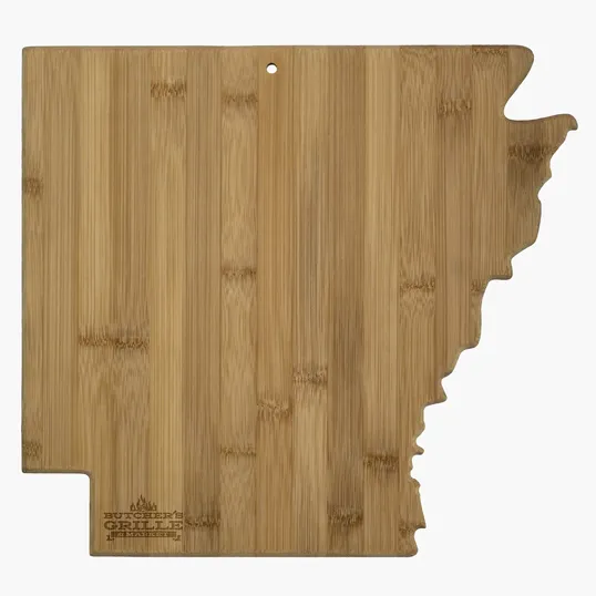 Totally Bamboo Arkansas State Cutting and Serving Board