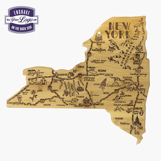 Totally Bamboo Destination New York Cutting & Serving Board