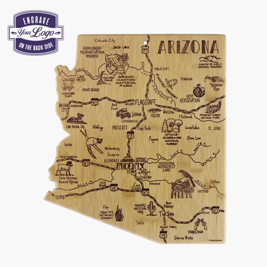 Totally Bamboo Destination Arizona Cutting & Serving Board