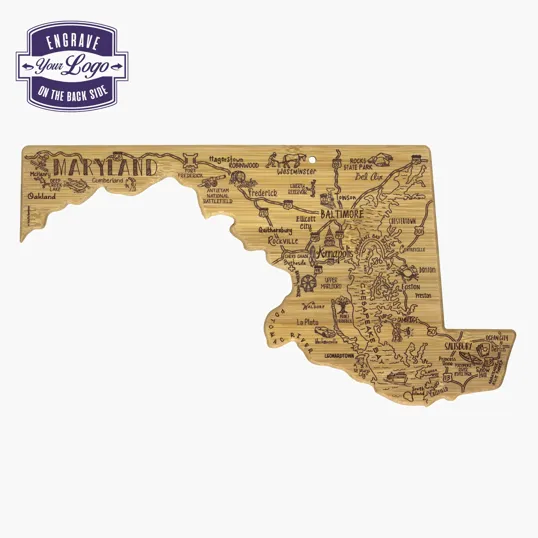 Totally Bamboo Destination Maryland Cutting & Serving Board