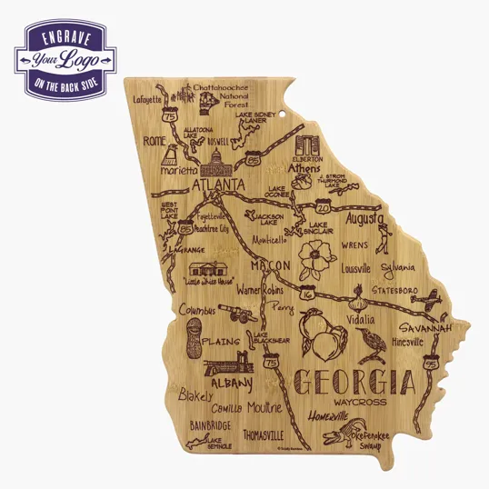 Totally Bamboo Destination Georgia Cutting & Serving Board