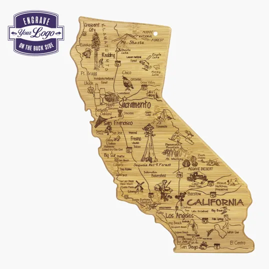 Totally Bamboo Destination California Cutting & Serving Board