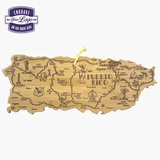 Destination Puerto Rico Cutting & Serving Board