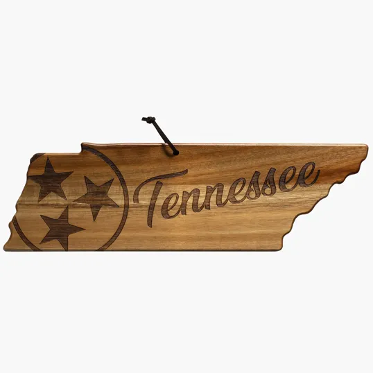 Rock & Branch® Origins Series Tennessee State Shaped Acacia Wood Cutting Board
