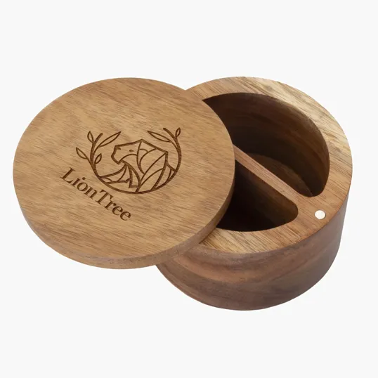 Totally Bamboo Acacia Duet Salt Box