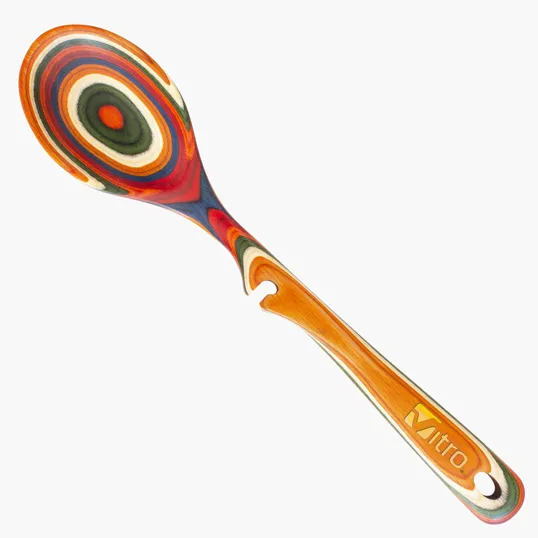 Baltique® Marrakesh Notched Wooden Cooking Spoon