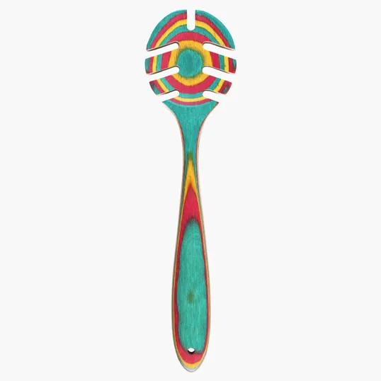 Totally Bamboo Colorful Wooden Spaghetti Server