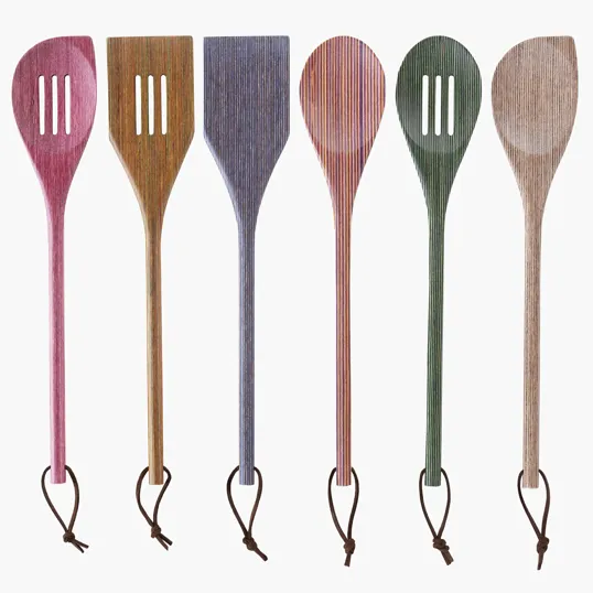 Costa Nova 6-Piece Bamboo Utensil Set