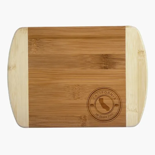 Totally Bamboo California State Stamp 2-Tone Bar Board