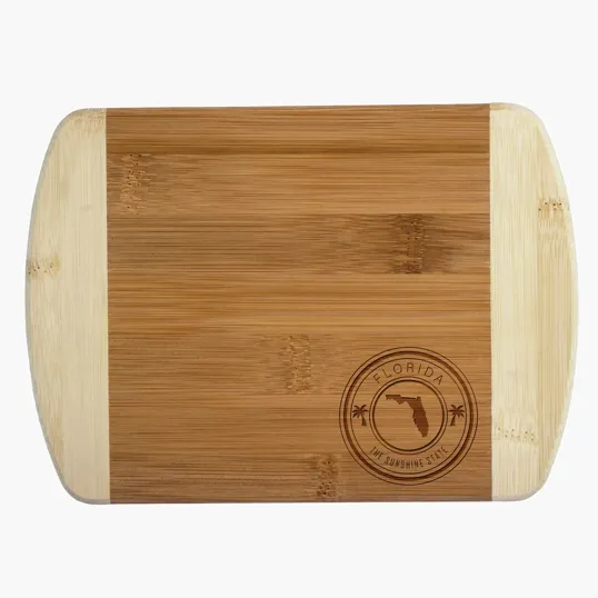 Totally Bamboo Florida State Stamp 2-Tone Bar Board
