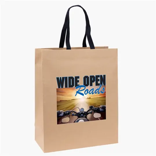 Eco Teak Woven Handle Eurotote — view 2