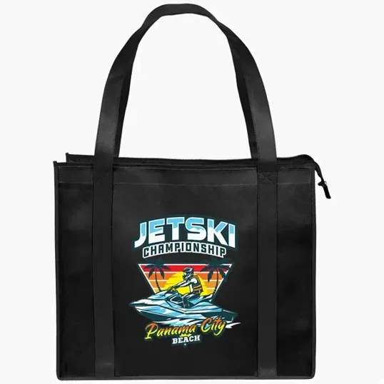Del Mar Zipper-Close Tote — view 2