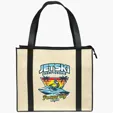 Del Mar Zipper-Close Tote