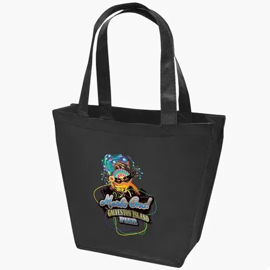 Carnival Non-Woven Tote with Reverse Trapezoid Shape