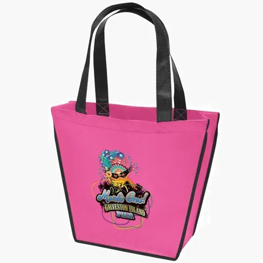 Carnival Non-Woven Tote with Reverse Trapezoid Shape — view 3