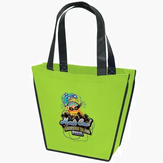 Carnival Non-Woven Tote with Reverse Trapezoid Shape — view 5