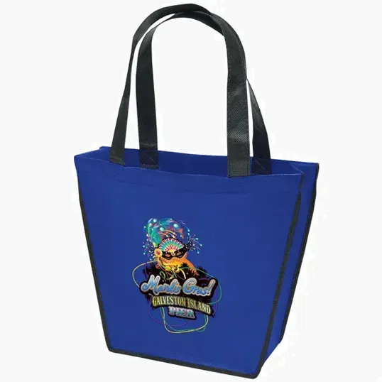 Carnival Non-Woven Tote with Reverse Trapezoid Shape — view 6